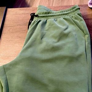 Olive sweatpants